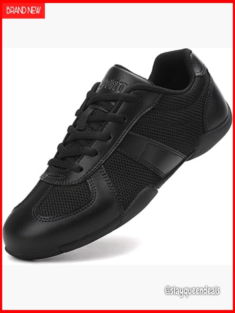 Women's Cheerleading Shoes Flexible Athletic Sneakers for Dance Training